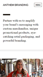 Mobile Screenshot of anthembranding.com